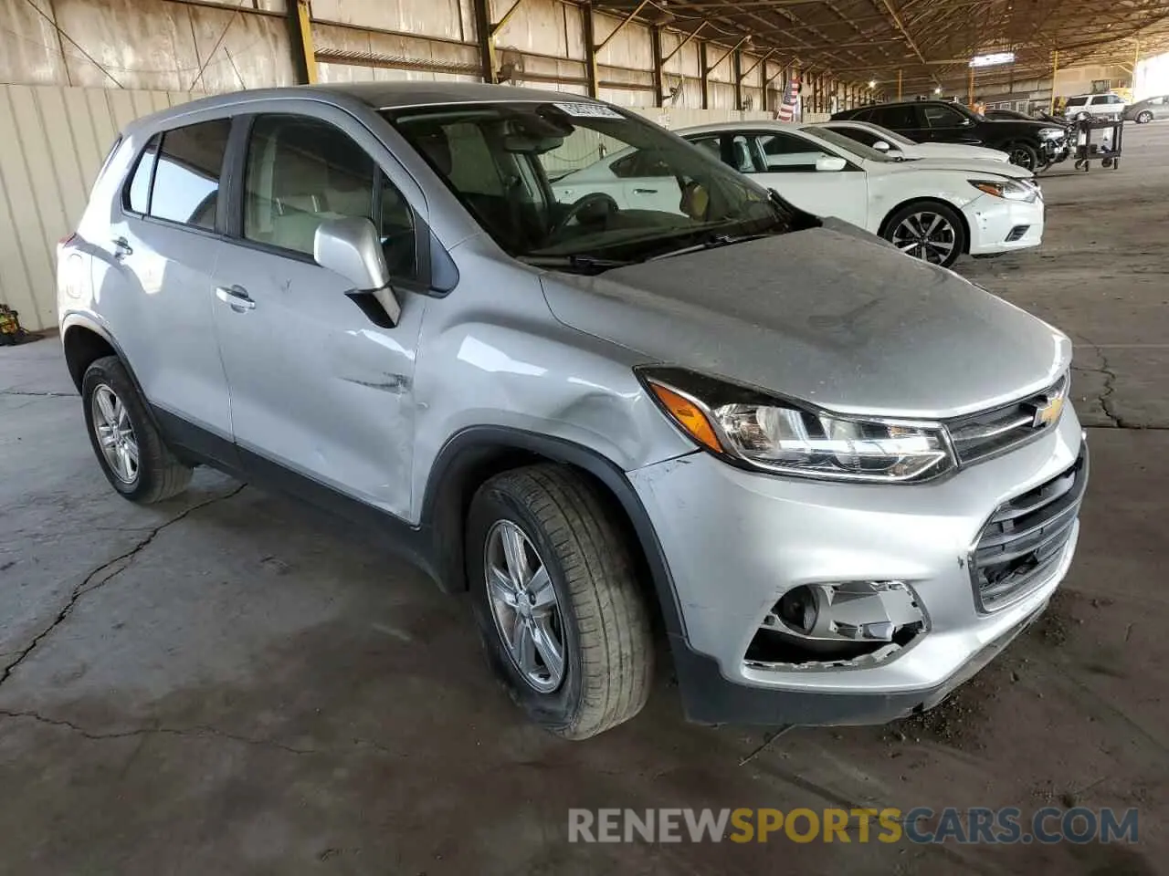 4 fotografías del automóvil dañado 3GNCJNSB4KL184362 CHEVROLET TRAX 2019