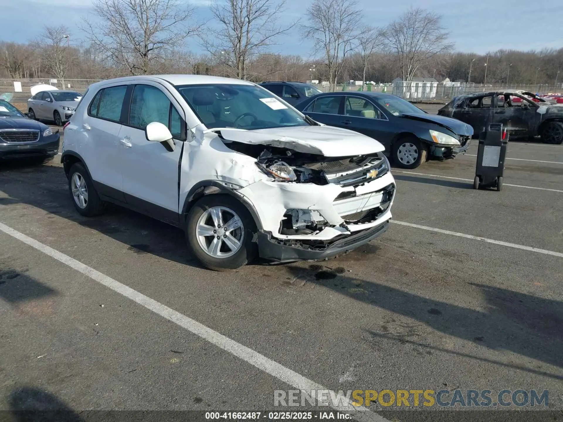 1 fotografías del automóvil dañado 3GNCJNSB5KL242561 CHEVROLET TRAX 2019
