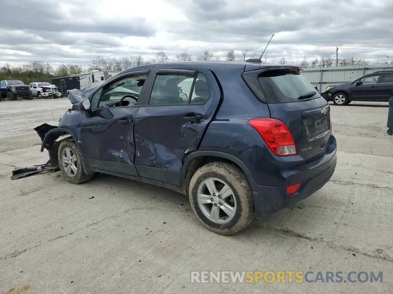 2 fotografías del automóvil dañado 3GNCJNSB6KL167126 CHEVROLET TRAX 2019