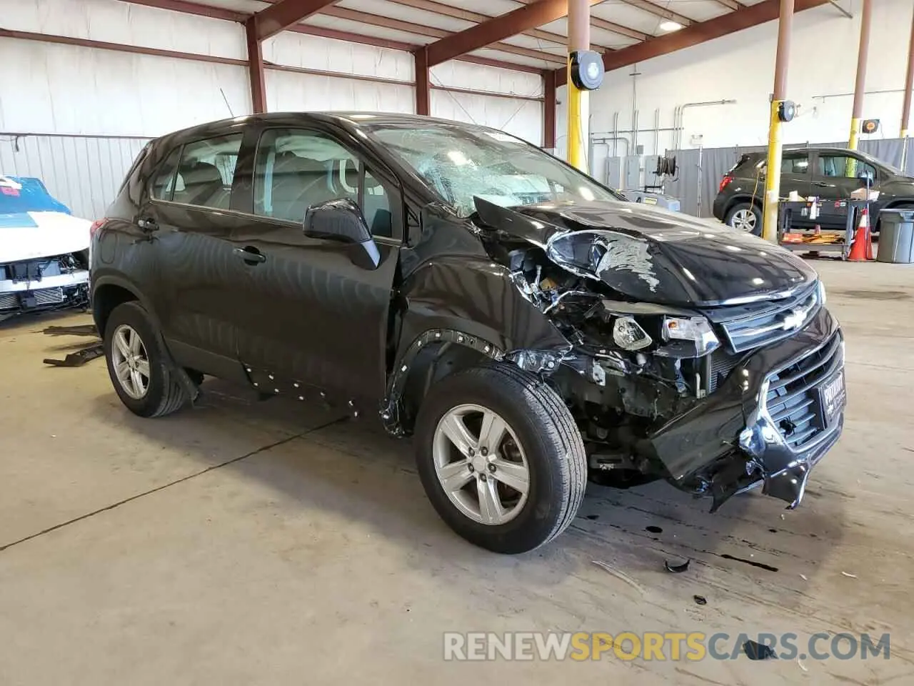 4 fotografías del automóvil dañado 3GNCJNSB9KL259492 CHEVROLET TRAX 2019