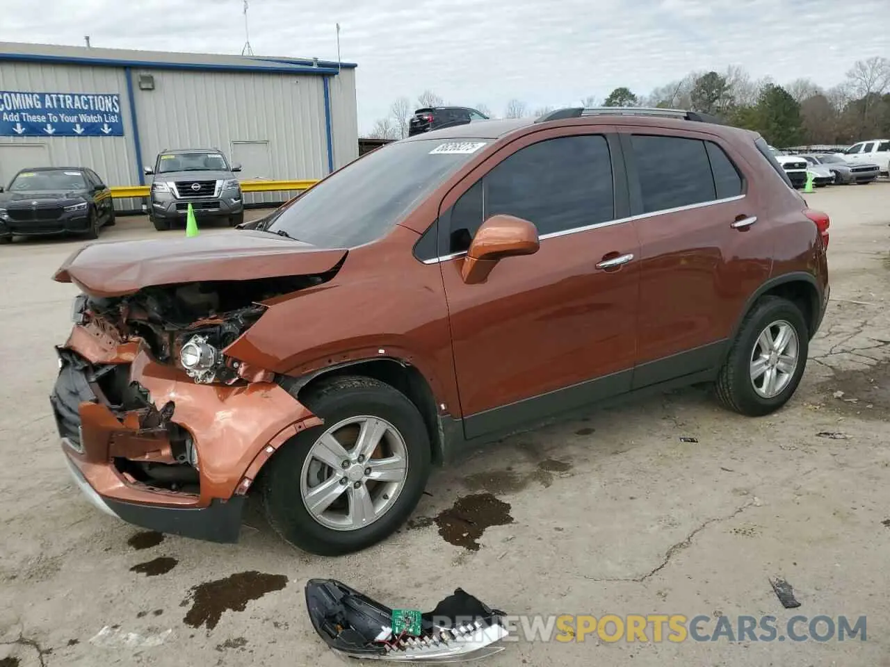 1 fotografías del automóvil dañado 3GNCJPSB2KL258440 CHEVROLET TRAX 2019