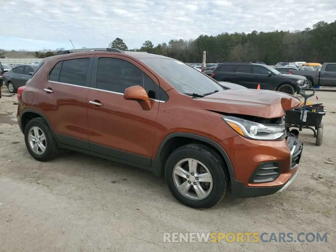 4 fotografías del automóvil dañado 3GNCJPSB2KL258440 CHEVROLET TRAX 2019
