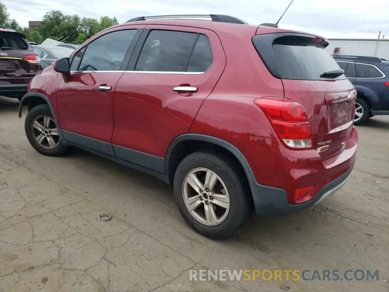 2 fotografías del automóvil dañado 3GNCJPSB3KL385715 CHEVROLET TRAX 2019
