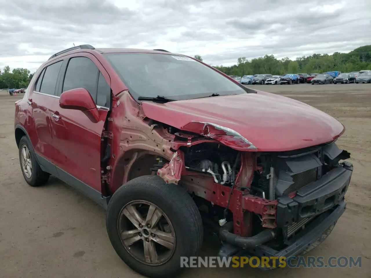 4 fotografías del automóvil dañado 3GNCJPSB3KL385715 CHEVROLET TRAX 2019