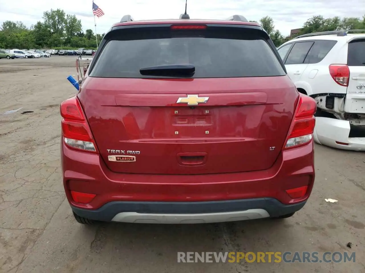 6 fotografías del automóvil dañado 3GNCJPSB3KL385715 CHEVROLET TRAX 2019