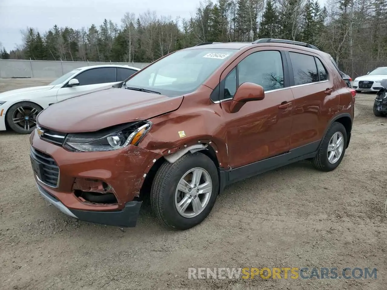 1 fotografías del automóvil dañado 3GNCJPSB6KL242757 CHEVROLET TRAX 2019
