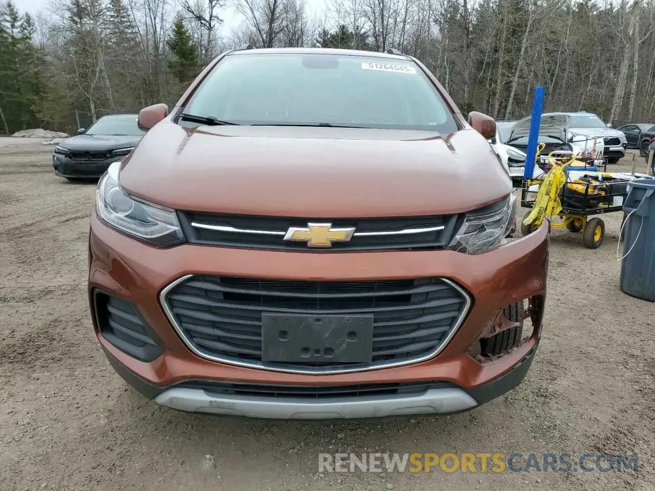 5 fotografías del automóvil dañado 3GNCJPSB6KL242757 CHEVROLET TRAX 2019