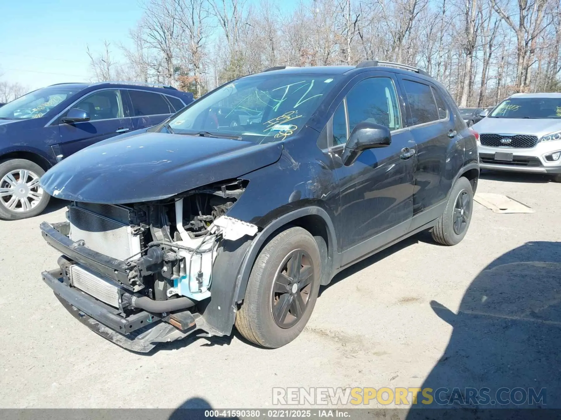 2 fotografías del automóvil dañado KL7CJLSB1KB774921 CHEVROLET TRAX 2019
