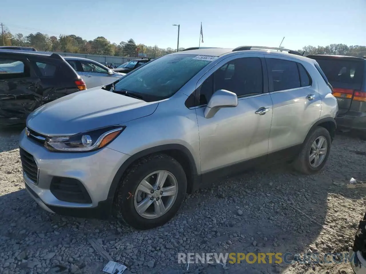 1 fotografías del automóvil dañado KL7CJLSB1KB841355 CHEVROLET TRAX 2019