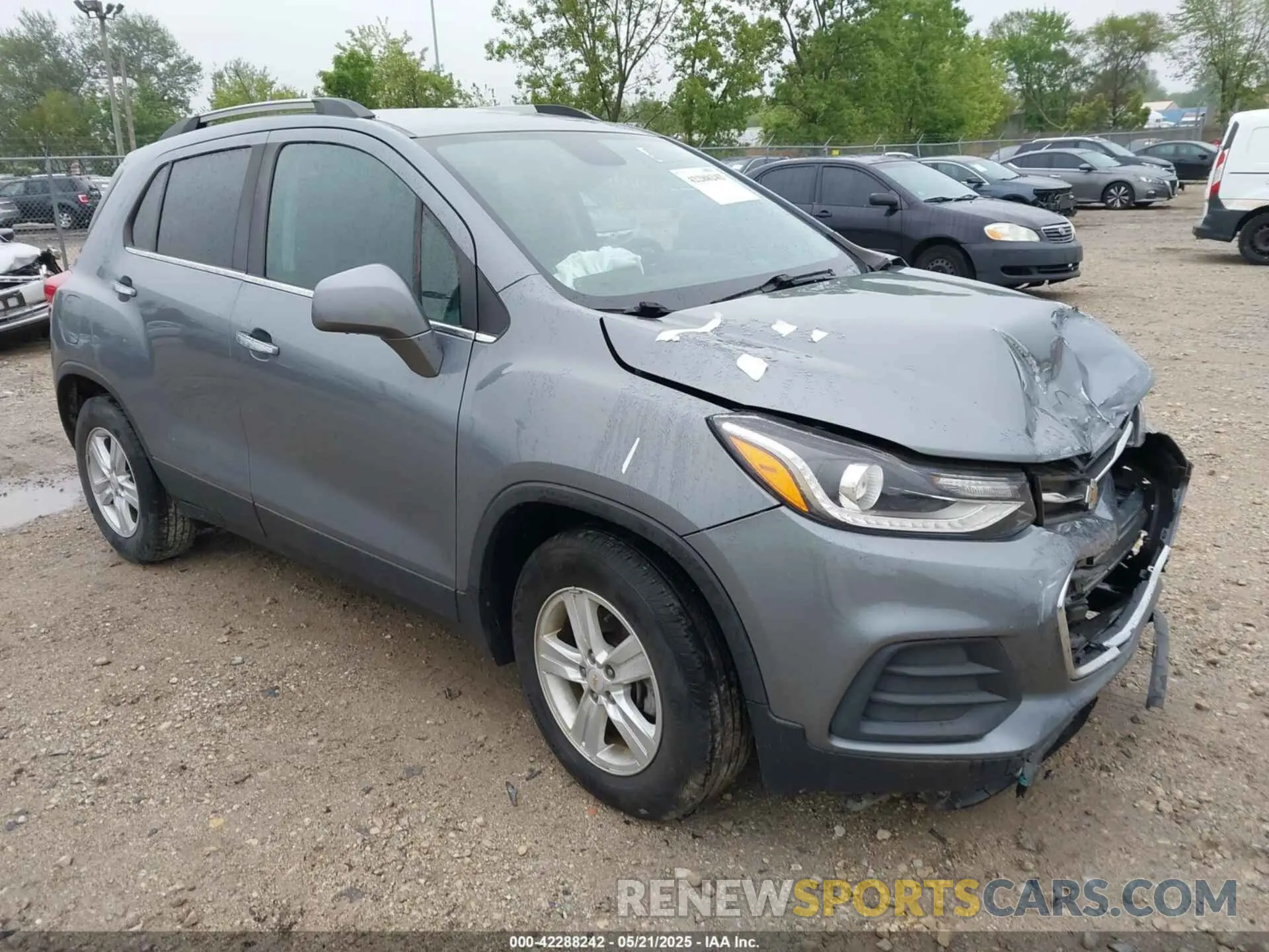 1 fotografías del automóvil dañado KL7CJLSB1KB877160 CHEVROLET TRAX 2019