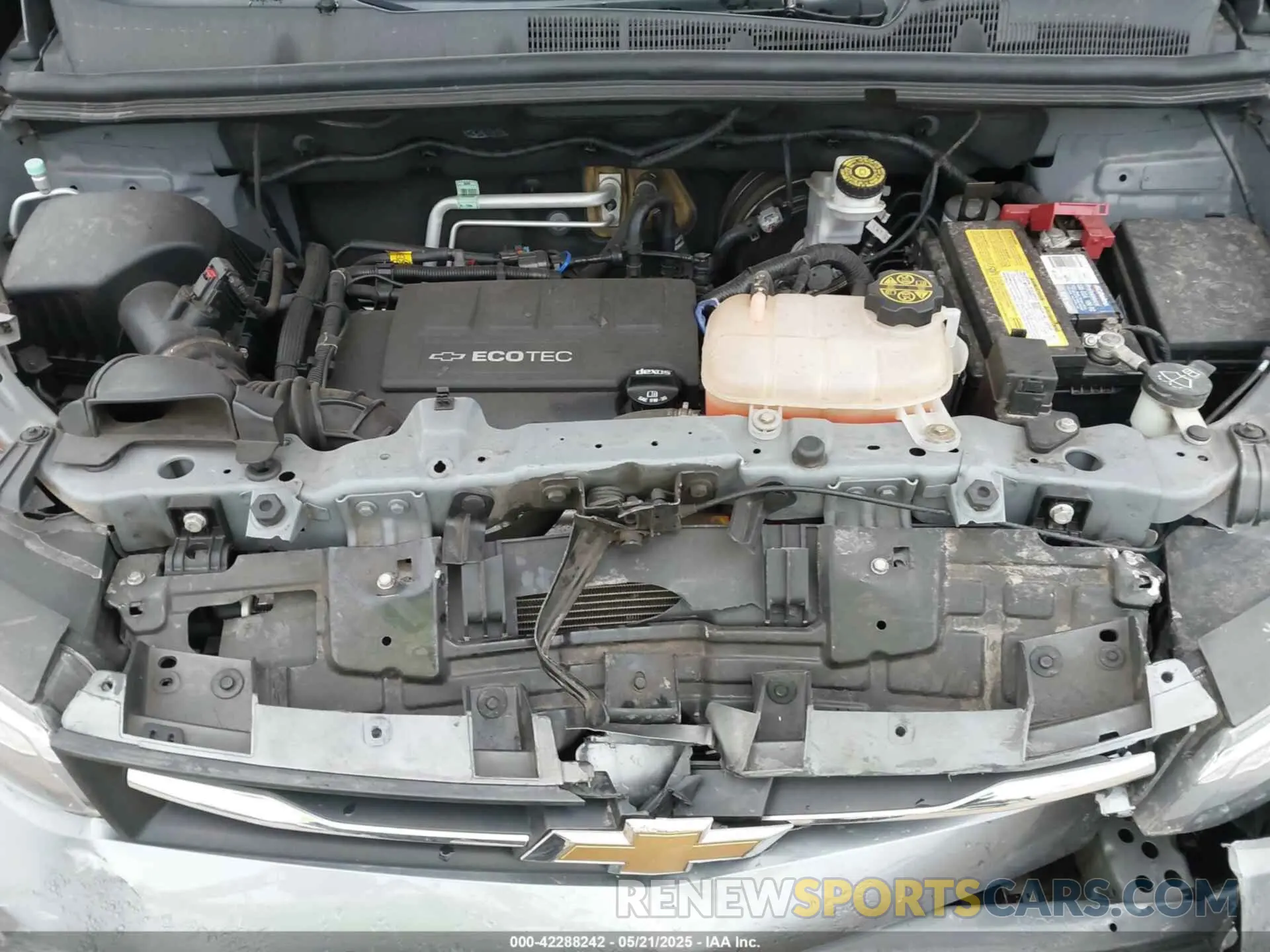 10 fotografías del automóvil dañado KL7CJLSB1KB877160 CHEVROLET TRAX 2019