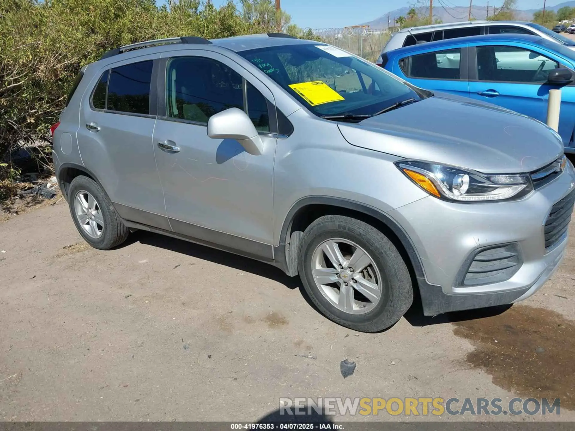 1 fotografías del automóvil dañado KL7CJLSB2KB721533 CHEVROLET TRAX 2019