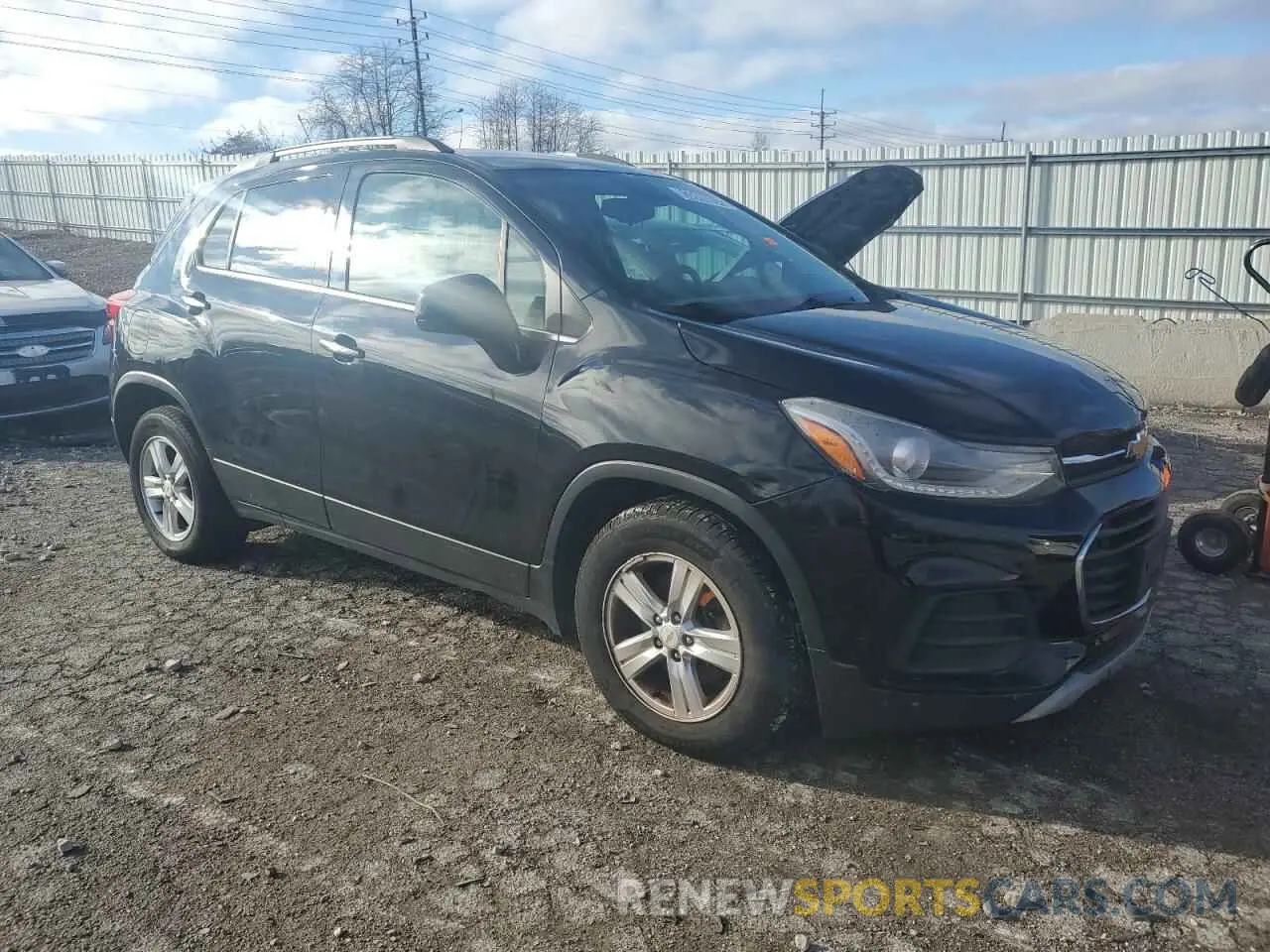 4 fotografías del automóvil dañado KL7CJLSB2KB789850 CHEVROLET TRAX 2019