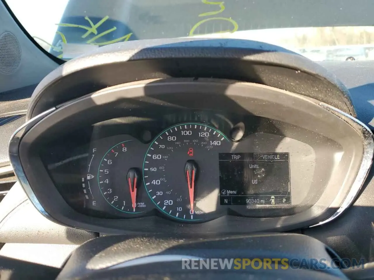 9 fotografías del automóvil dañado KL7CJLSB2KB789850 CHEVROLET TRAX 2019
