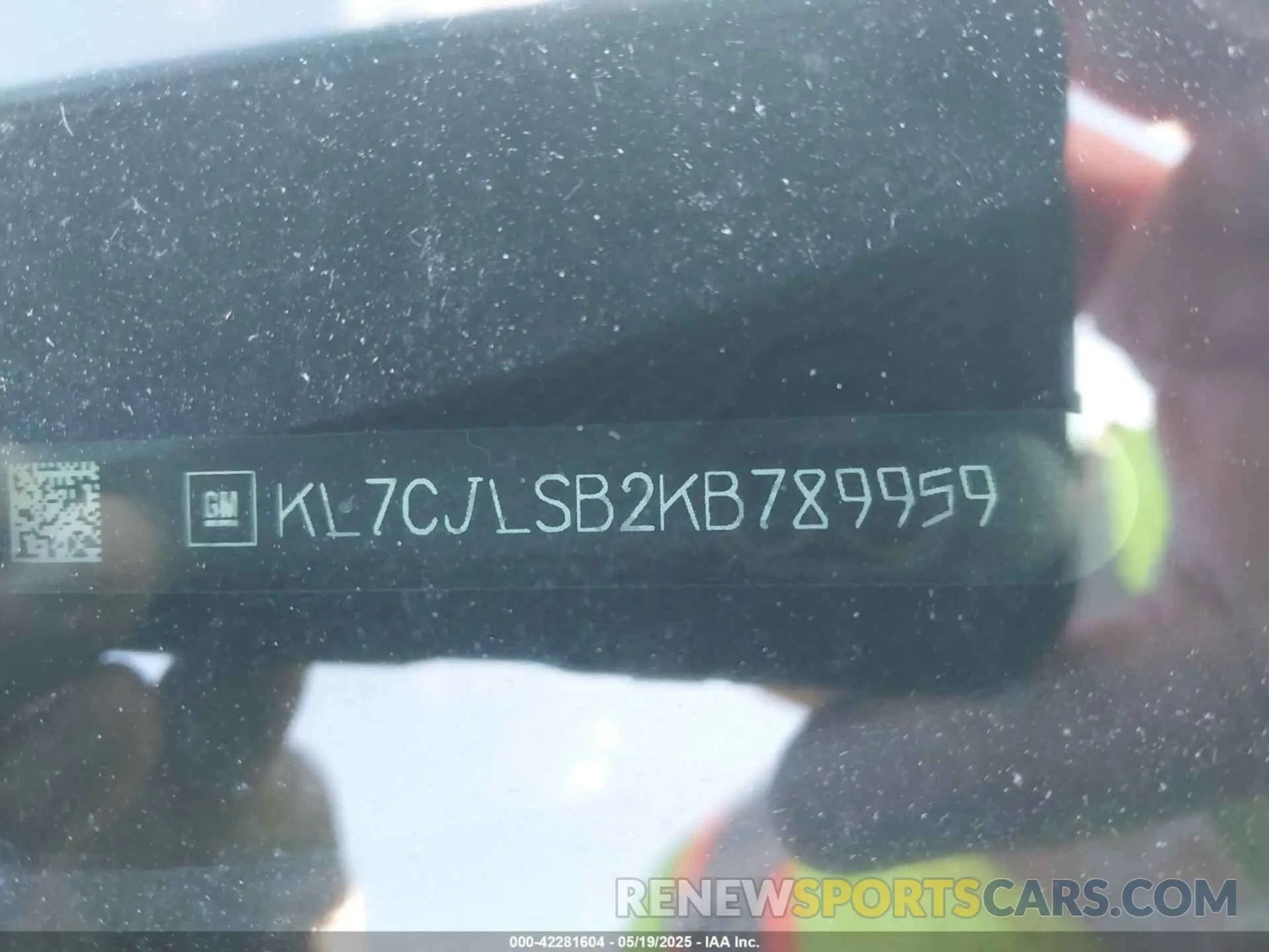 9 fotografías del automóvil dañado KL7CJLSB2KB789959 CHEVROLET TRAX 2019