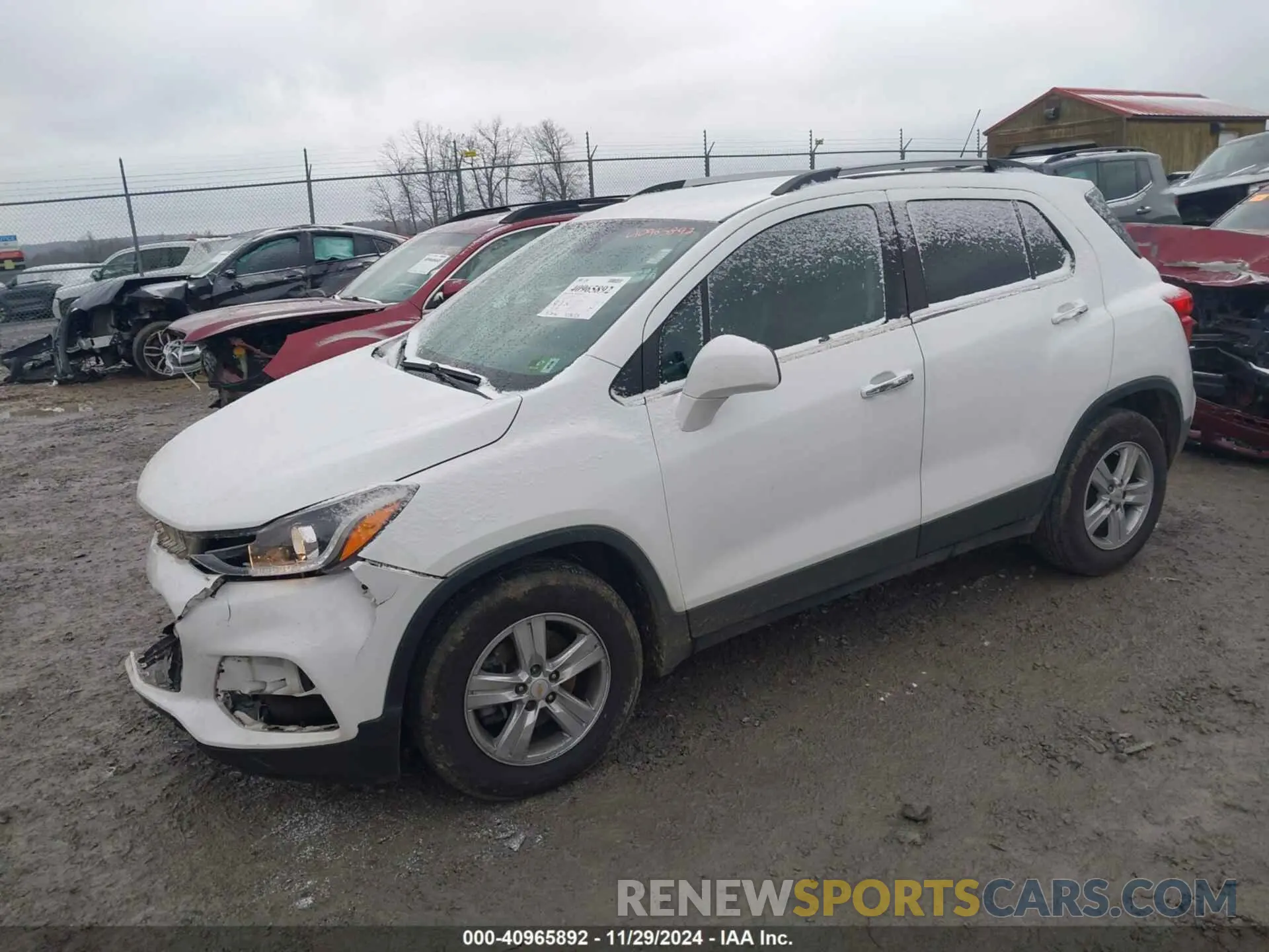 2 fotografías del automóvil dañado KL7CJLSB2KB833197 CHEVROLET TRAX 2019