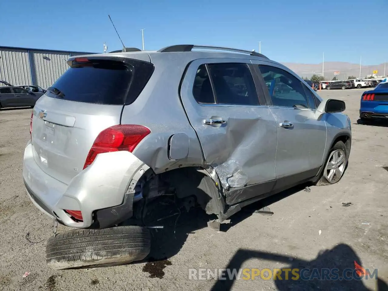 3 fotografías del automóvil dañado KL7CJLSB3KB893585 CHEVROLET TRAX 2019