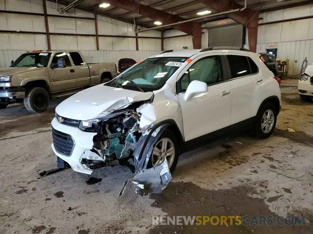 1 fotografías del automóvil dañado KL7CJLSB4KB711585 CHEVROLET TRAX 2019