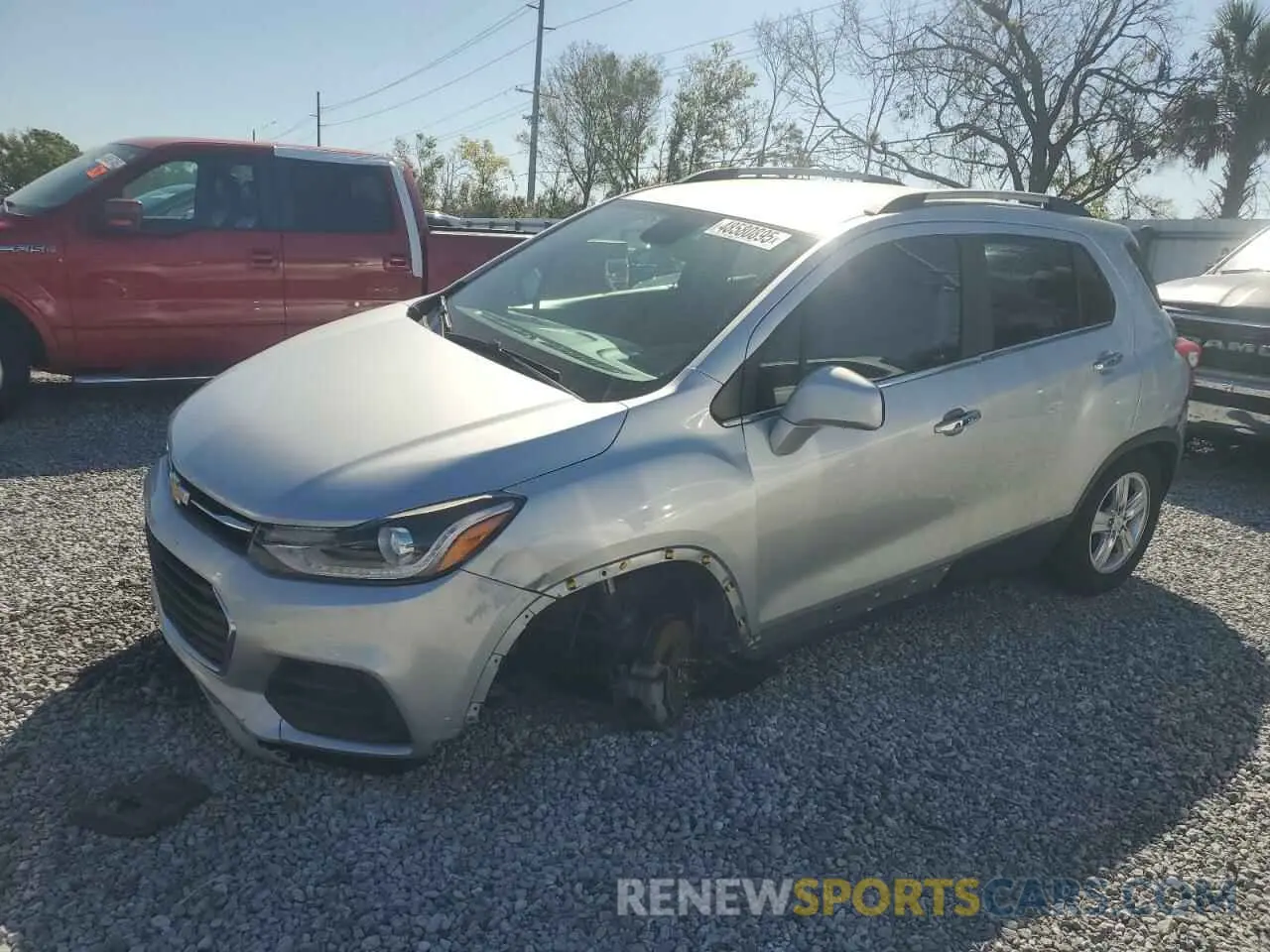1 fotografías del automóvil dañado KL7CJLSB4KB751312 CHEVROLET TRAX 2019