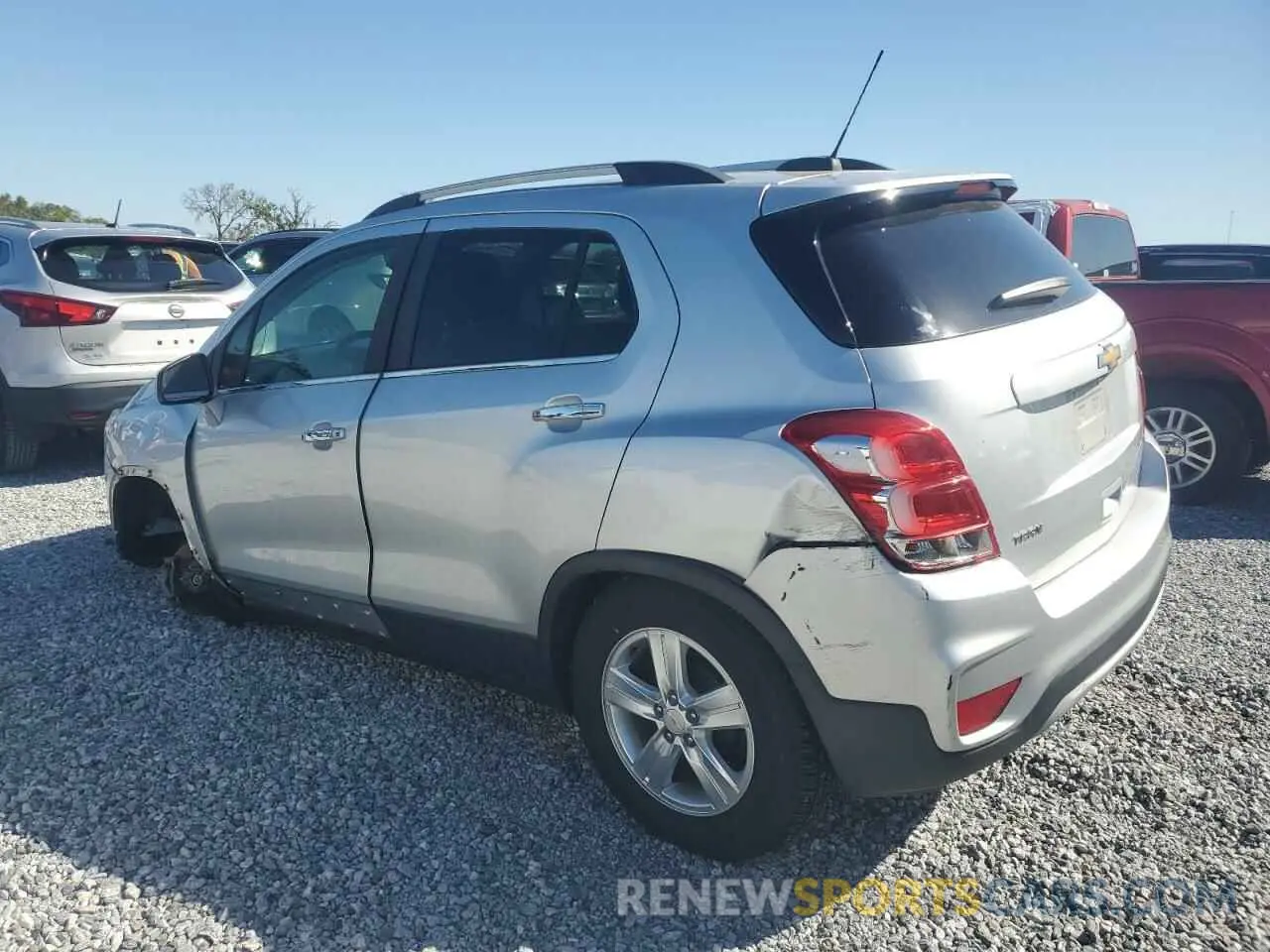2 fotografías del automóvil dañado KL7CJLSB4KB751312 CHEVROLET TRAX 2019