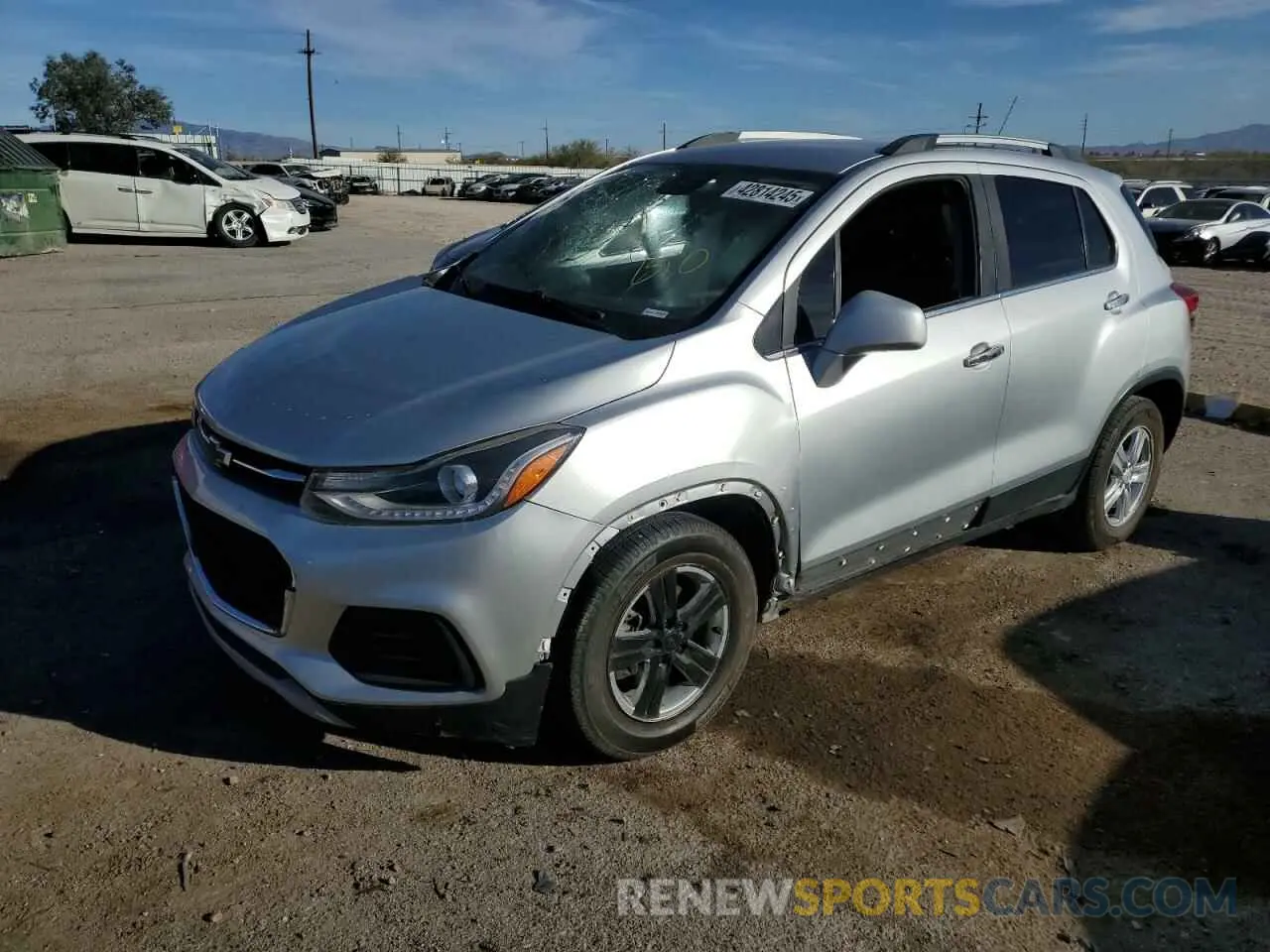 1 fotografías del automóvil dañado KL7CJLSB5KB872818 CHEVROLET TRAX 2019