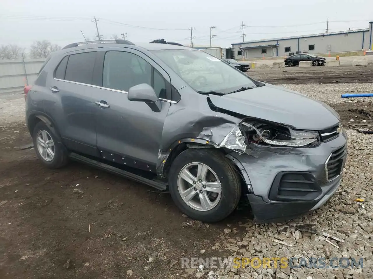 4 fotografías del automóvil dañado KL7CJLSB5KB919166 CHEVROLET TRAX 2019