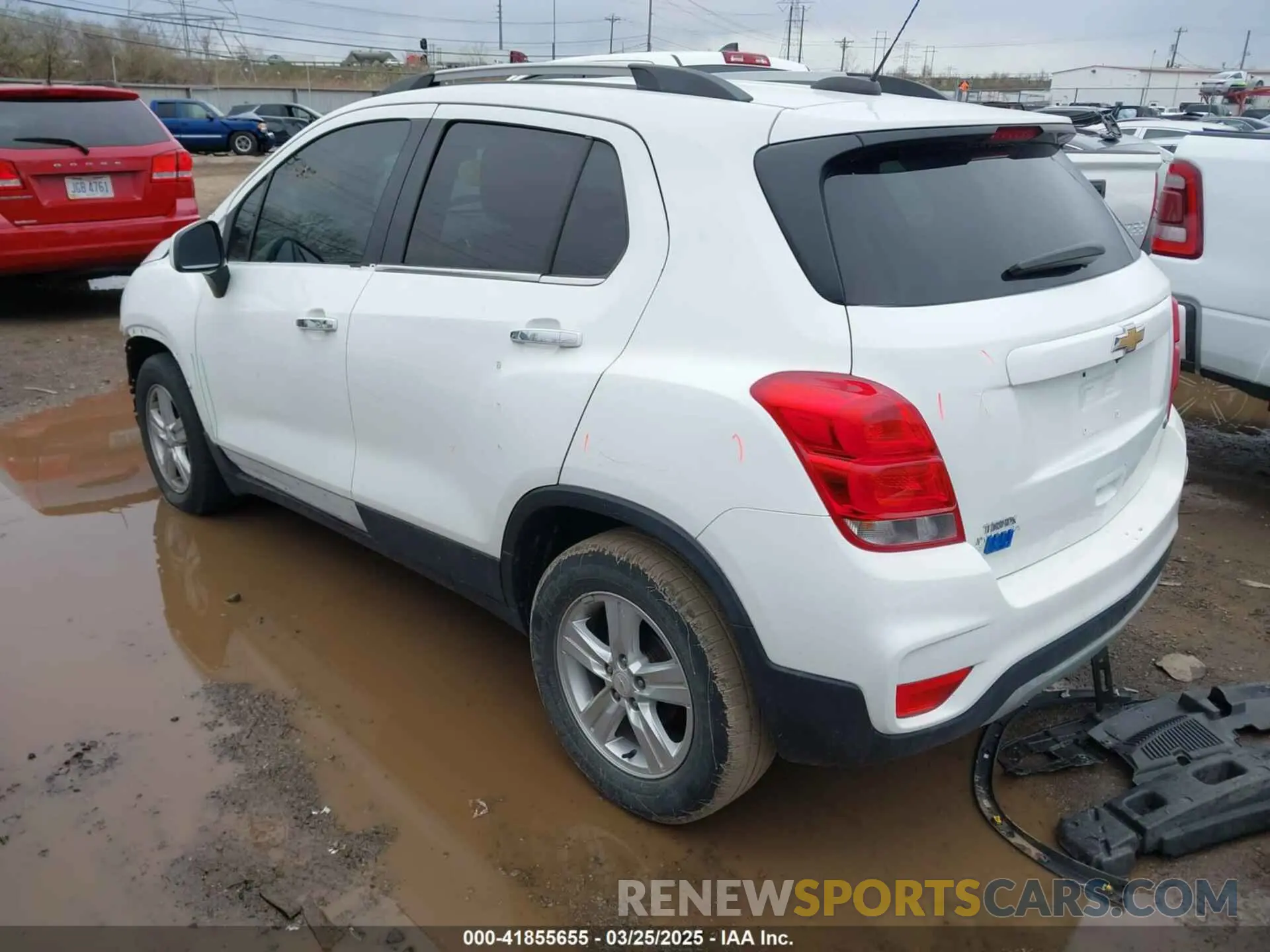 3 fotografías del automóvil dañado KL7CJLSB6KB913781 CHEVROLET TRAX 2019