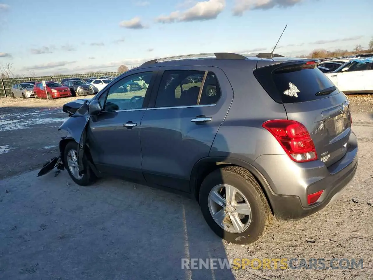 2 fotografías del automóvil dañado KL7CJLSB7KB747500 CHEVROLET TRAX 2019
