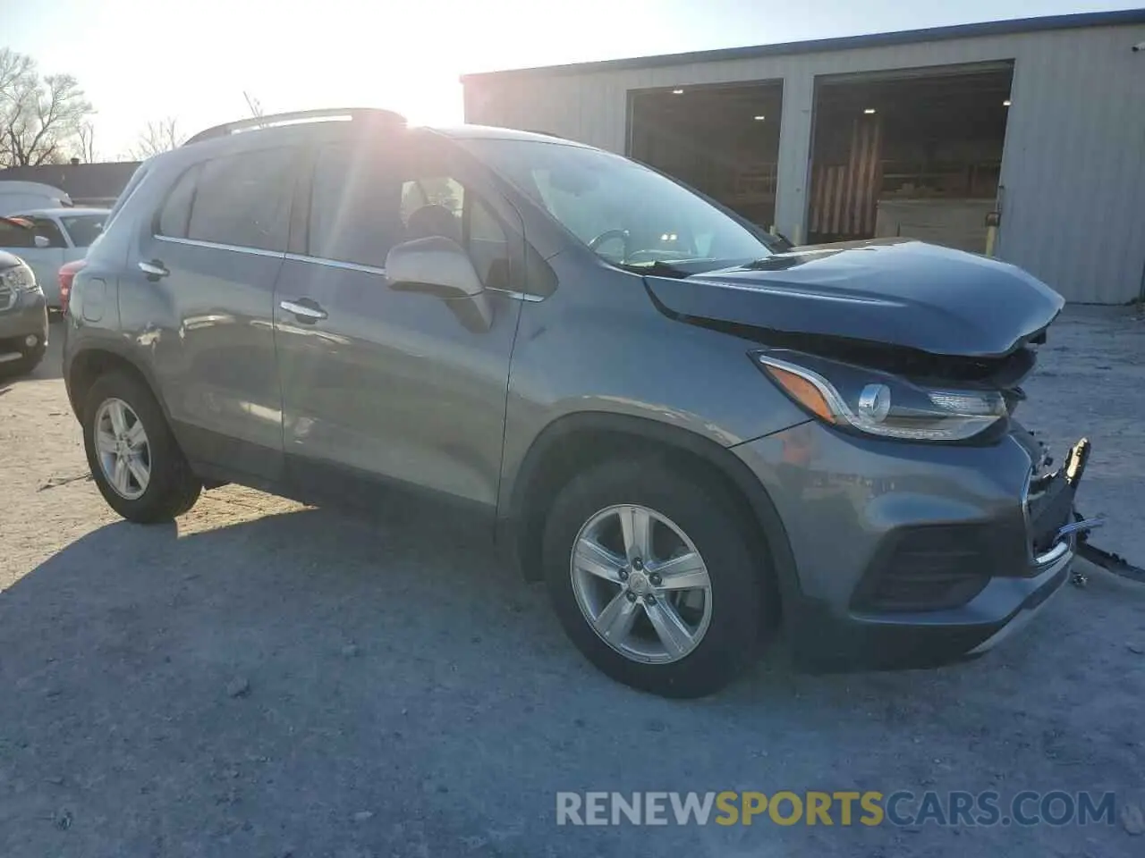 4 fotografías del automóvil dañado KL7CJLSB7KB747500 CHEVROLET TRAX 2019