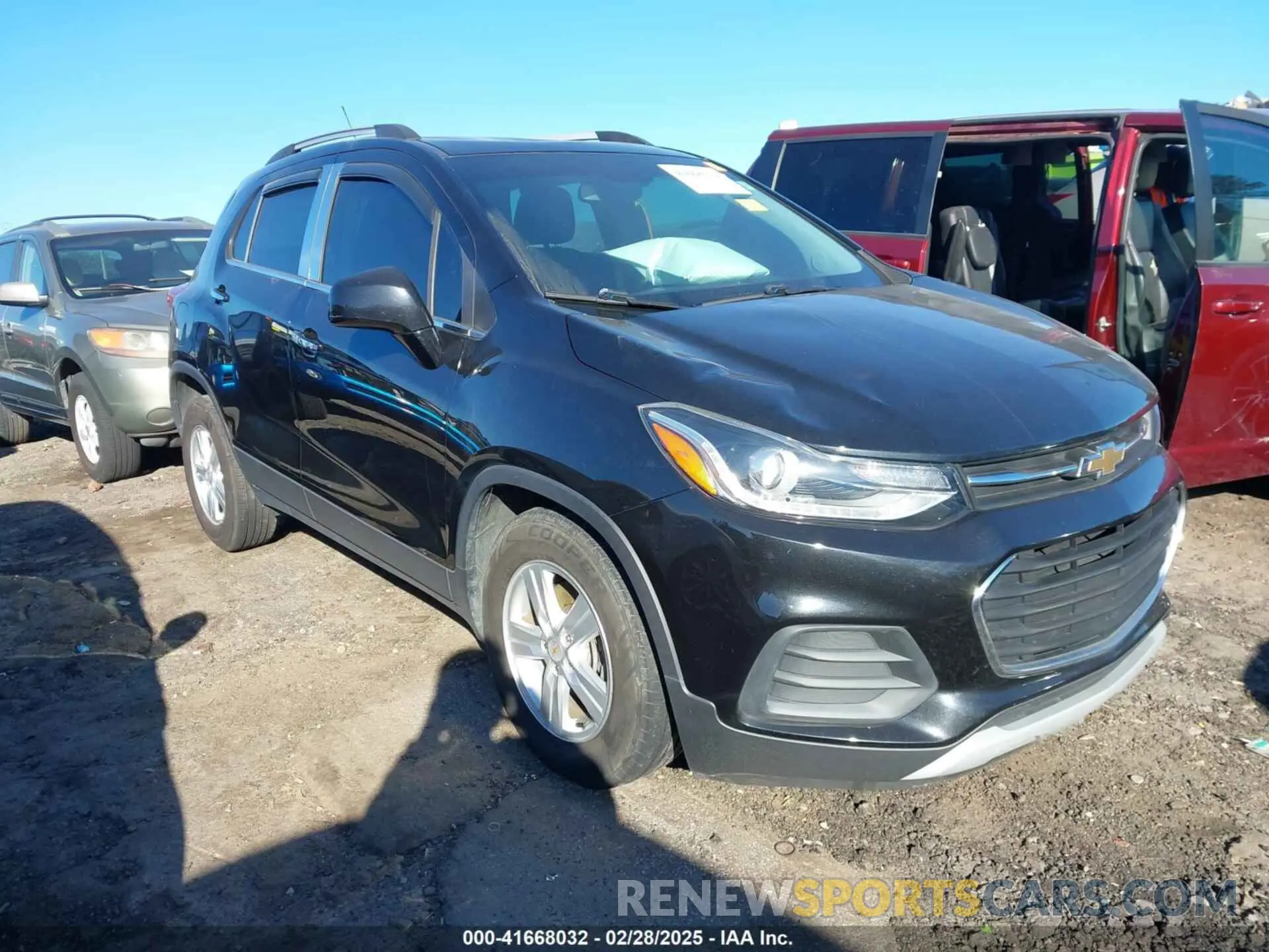 1 fotografías del automóvil dañado KL7CJLSB7KB825323 CHEVROLET TRAX 2019