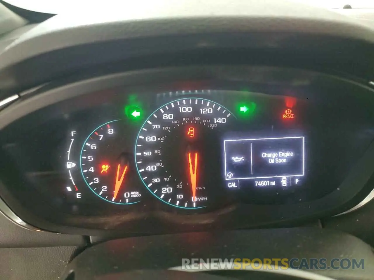 9 fotografías del automóvil dañado KL7CJLSB7KB847144 CHEVROLET TRAX 2019