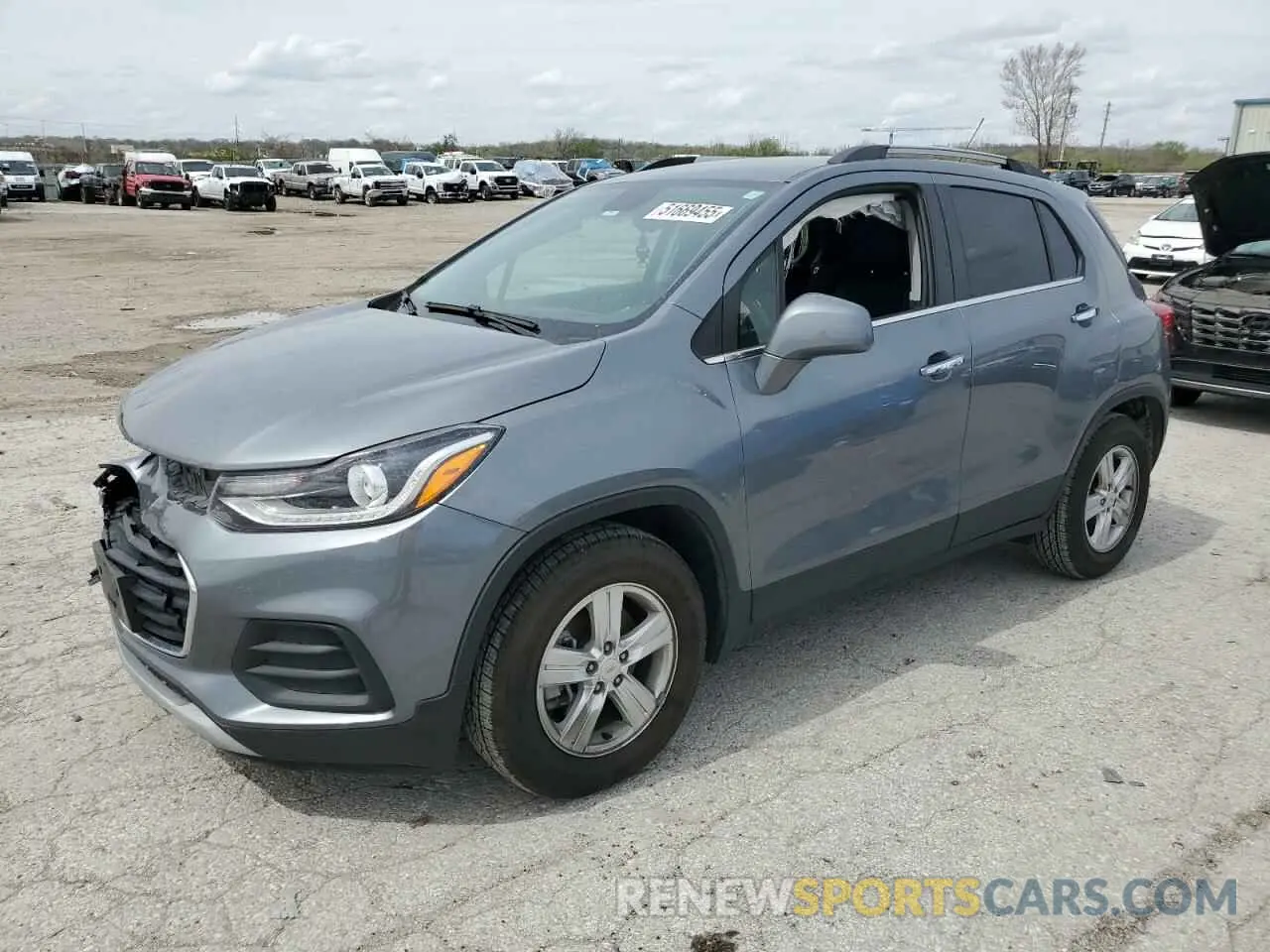 1 fotografías del automóvil dañado KL7CJLSB7KB921128 CHEVROLET TRAX 2019