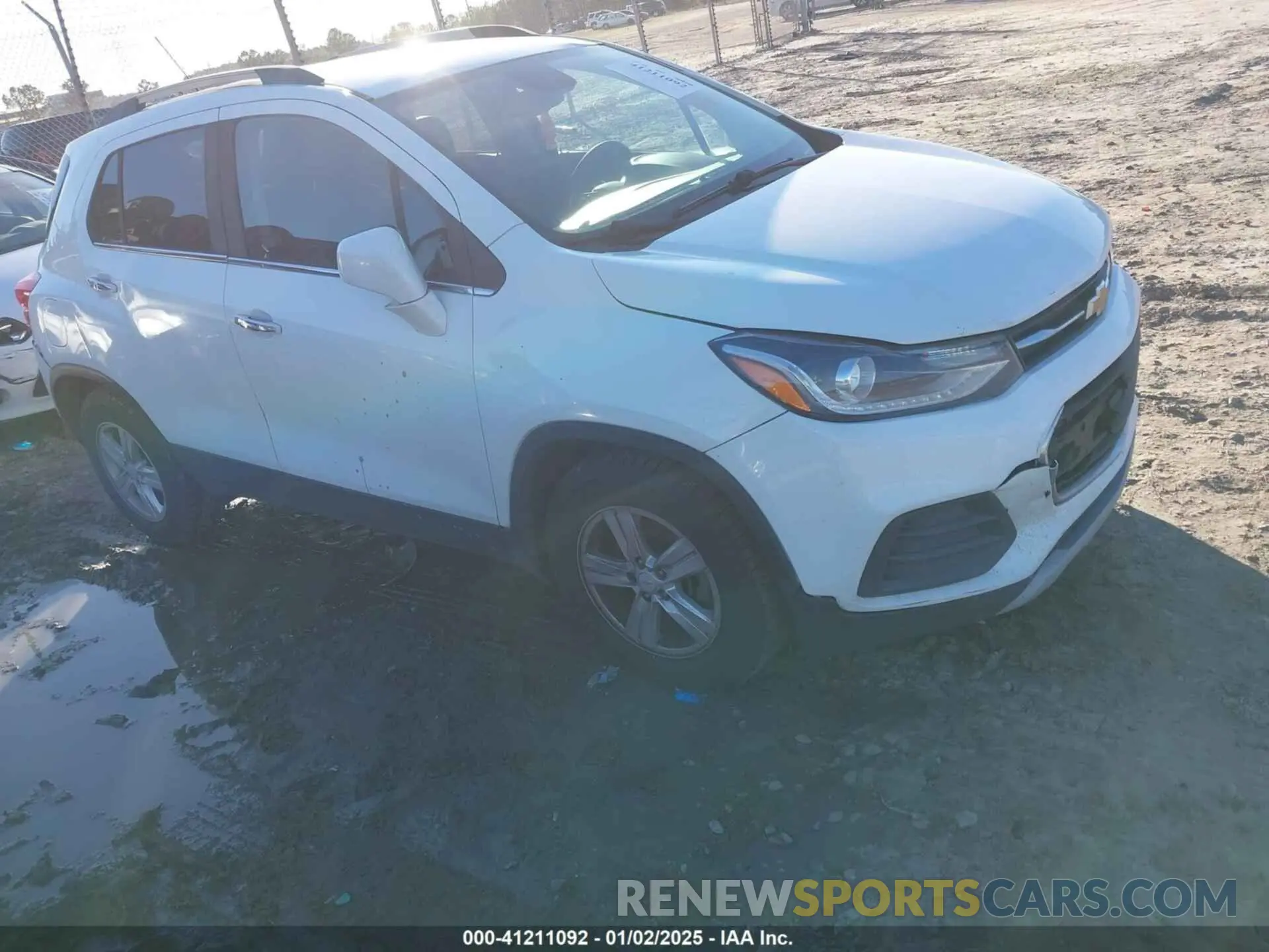 1 fotografías del automóvil dañado KL7CJLSBXKB937114 CHEVROLET TRAX 2019