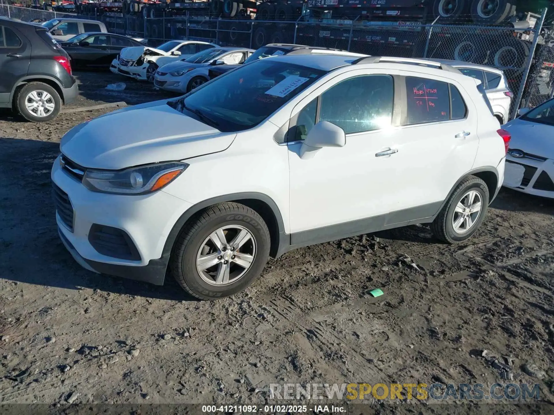 2 fotografías del automóvil dañado KL7CJLSBXKB937114 CHEVROLET TRAX 2019