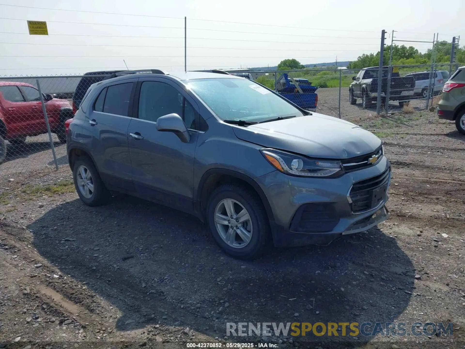 1 fotografías del automóvil dañado KL7CJPSB1KB744101 CHEVROLET TRAX 2019