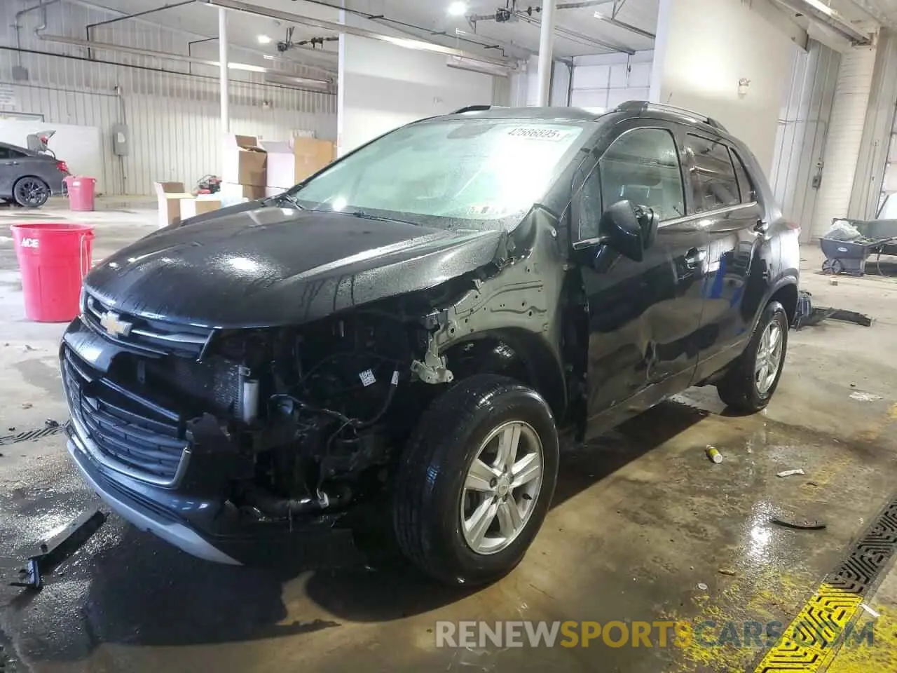 1 fotografías del automóvil dañado KL7CJPSB1KB946968 CHEVROLET TRAX 2019