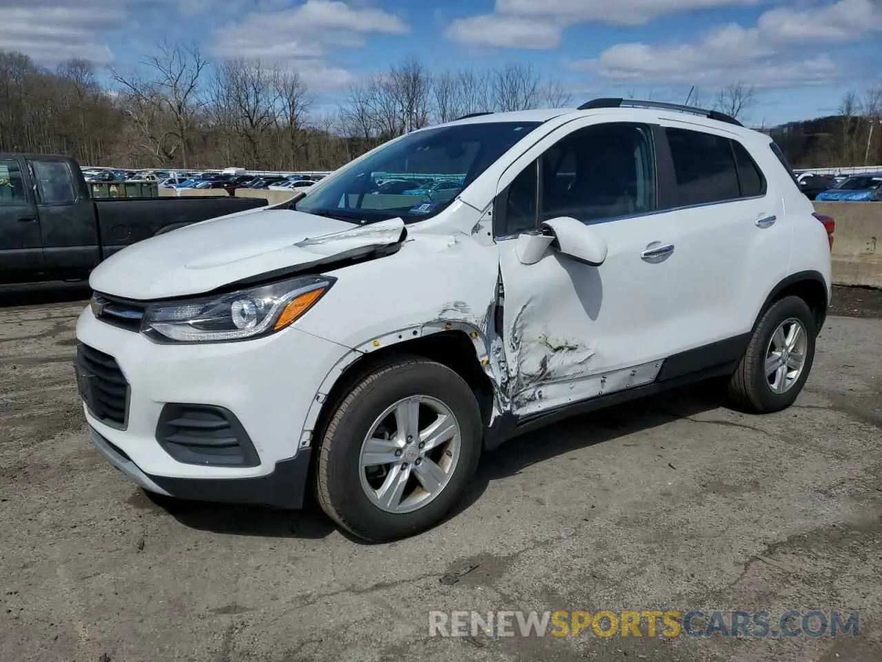 1 fotografías del automóvil dañado KL7CJPSB3KB923188 CHEVROLET TRAX 2019