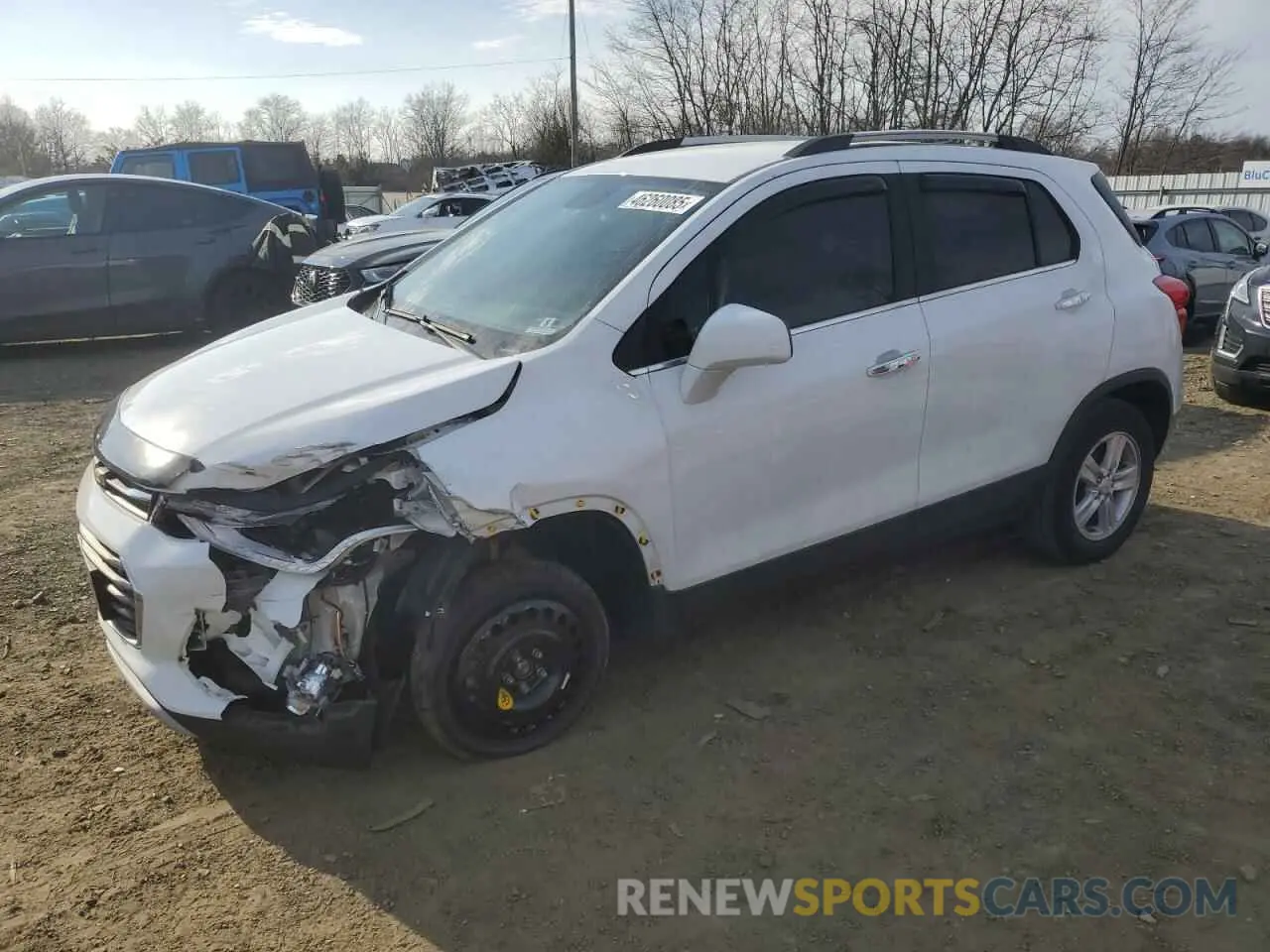 1 fotografías del automóvil dañado KL7CJPSB5KB833024 CHEVROLET TRAX 2019