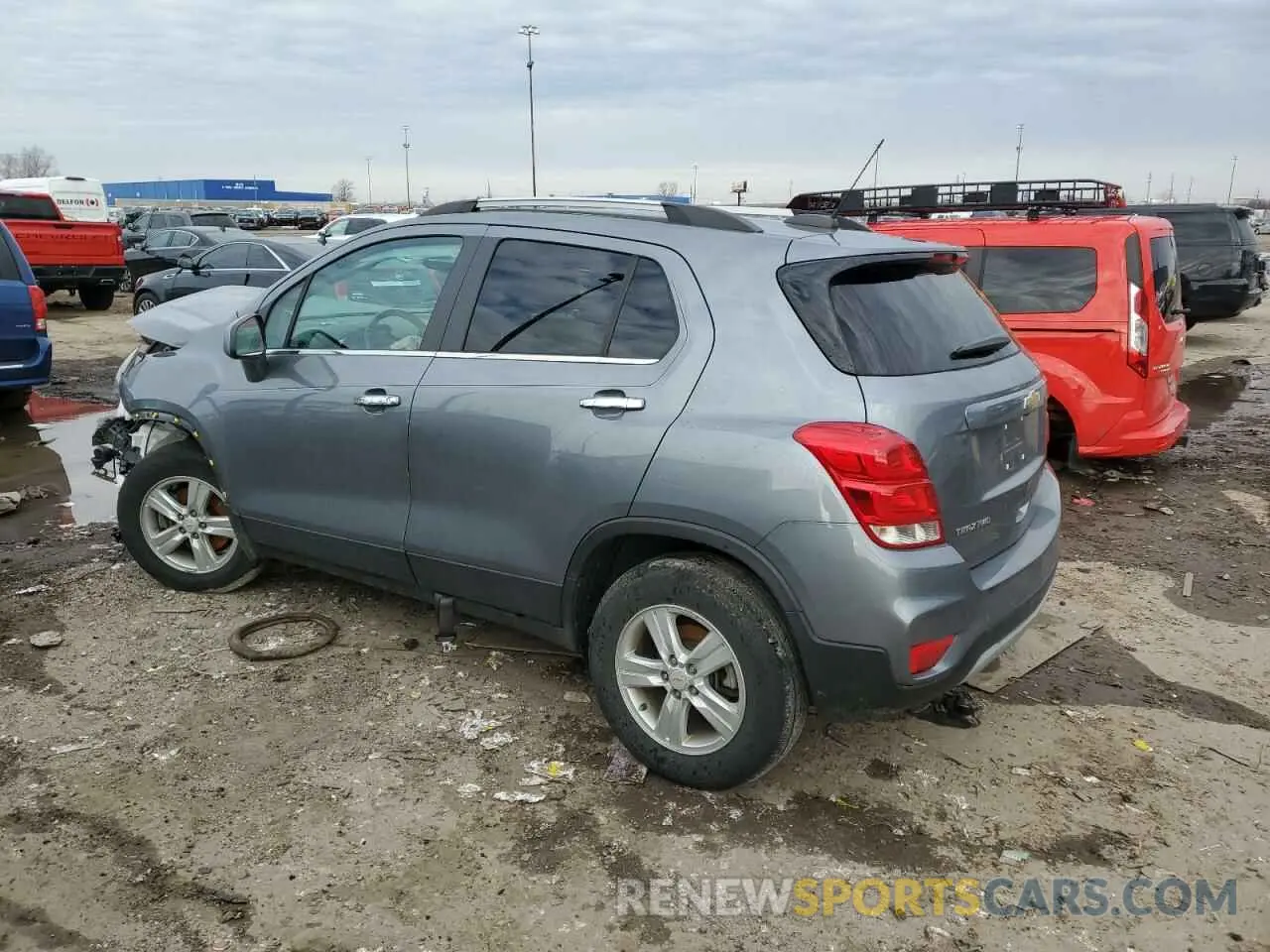 2 fotografías del automóvil dañado KL7CJPSB5KB936427 CHEVROLET TRAX 2019