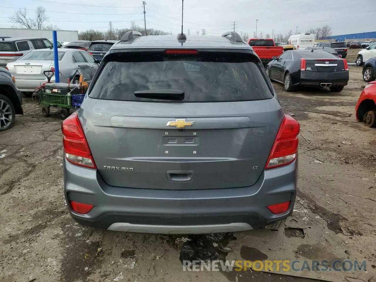 6 fotografías del automóvil dañado KL7CJPSB5KB936427 CHEVROLET TRAX 2019
