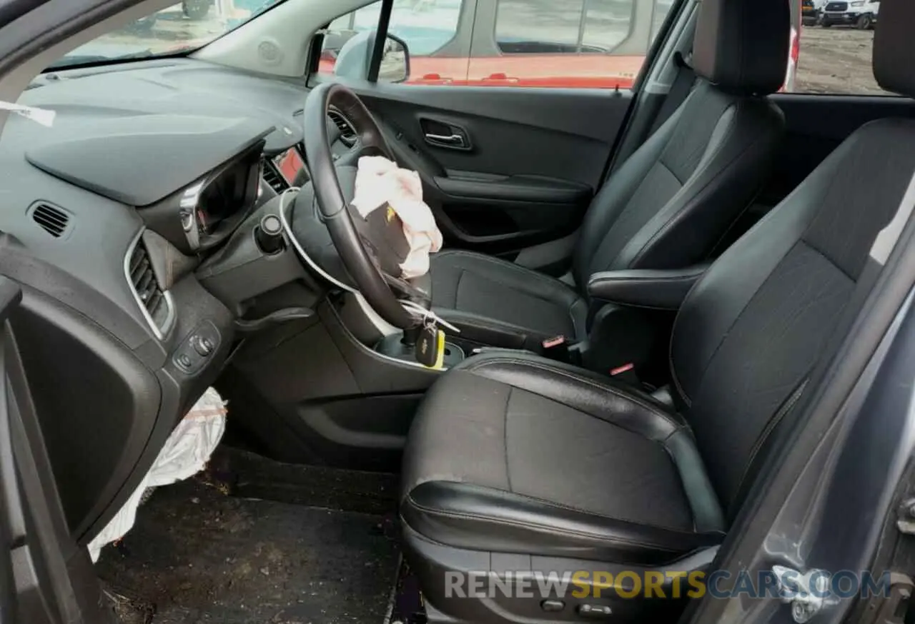 7 fotografías del automóvil dañado KL7CJPSB5KB936427 CHEVROLET TRAX 2019