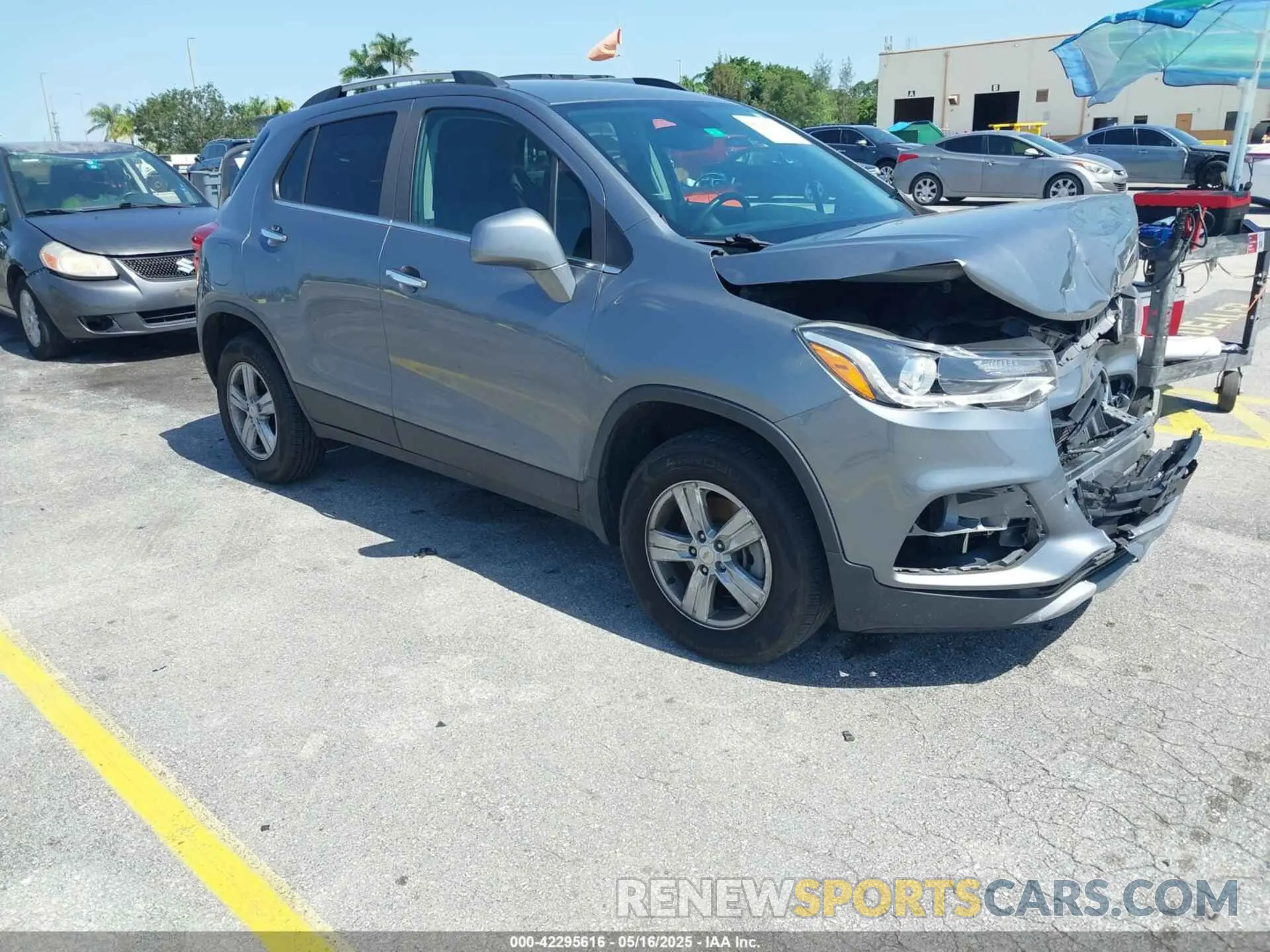 1 fotografías del automóvil dañado KL7CJPSB6KB879252 CHEVROLET TRAX 2019