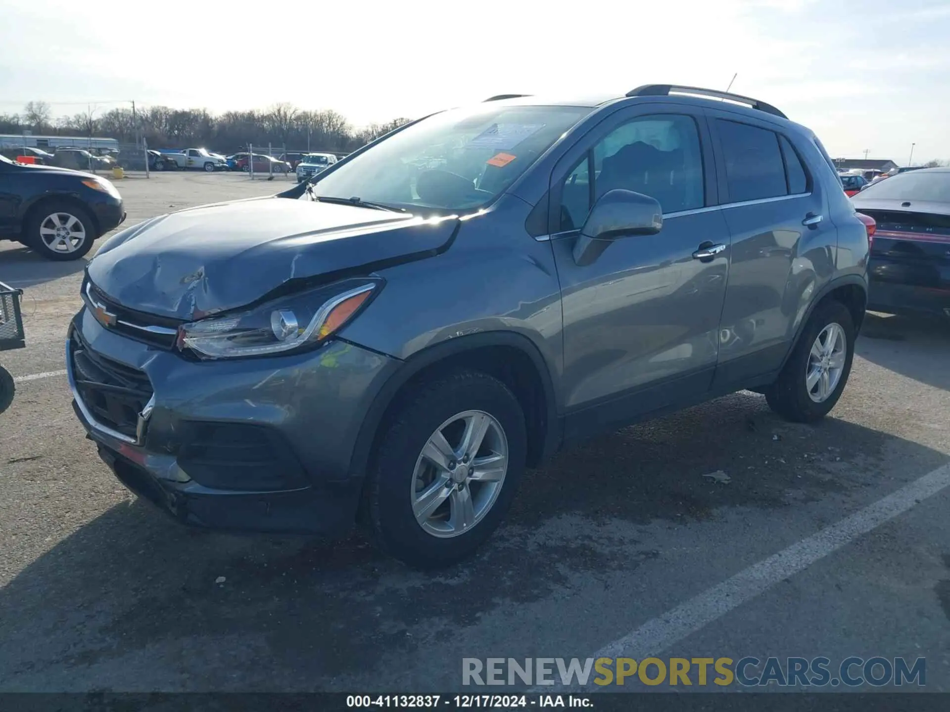2 fotografías del automóvil dañado KL7CJPSB6KB915019 CHEVROLET TRAX 2019