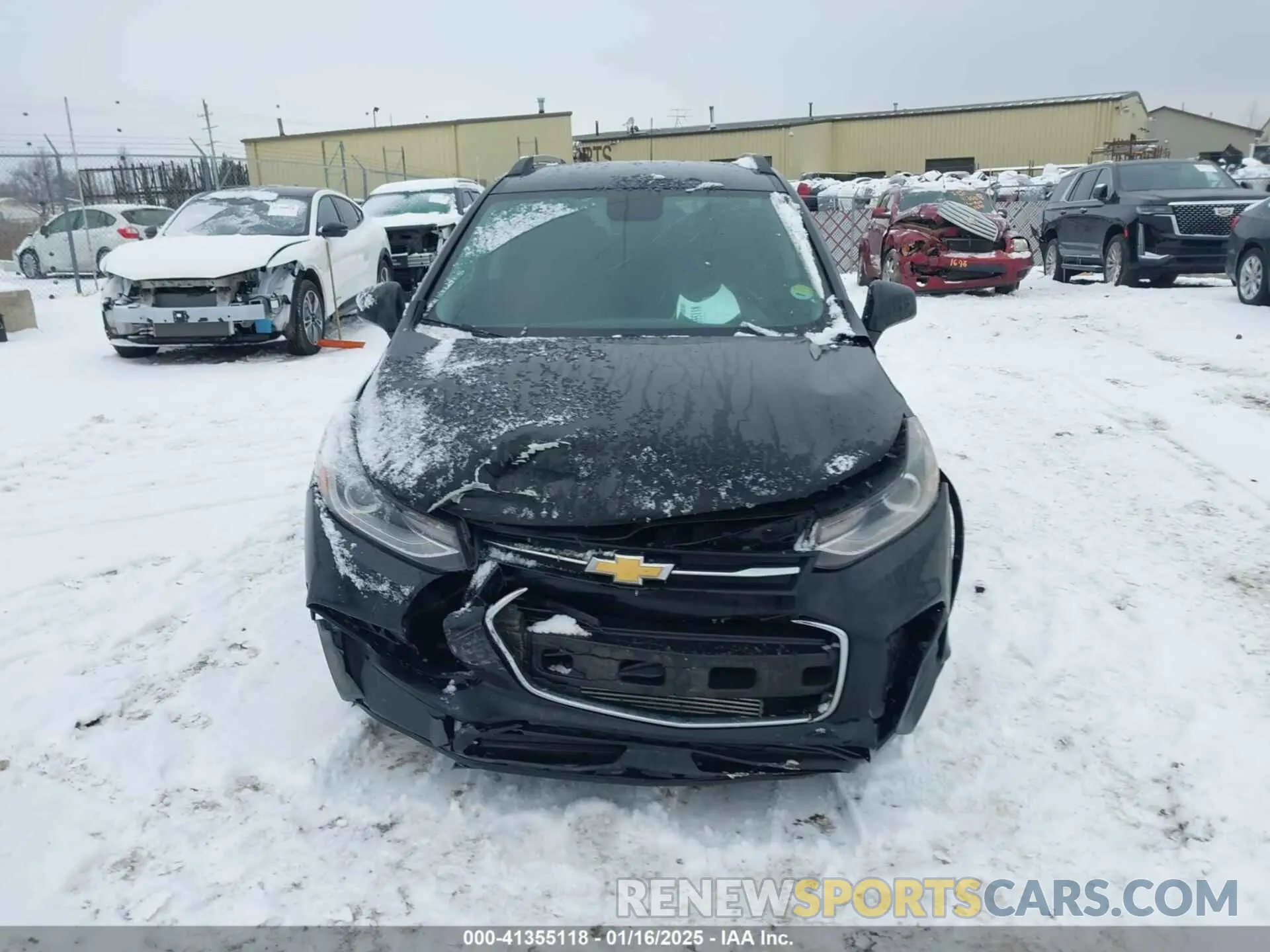 12 fotografías del automóvil dañado KL7CJPSB6KB925985 CHEVROLET TRAX 2019