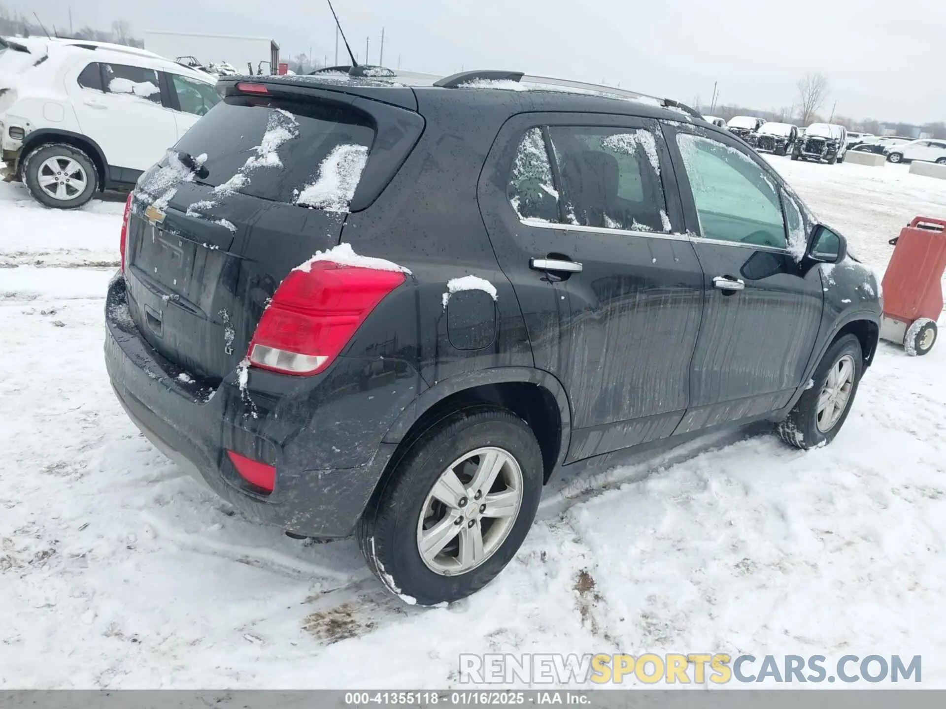 4 fotografías del automóvil dañado KL7CJPSB6KB925985 CHEVROLET TRAX 2019