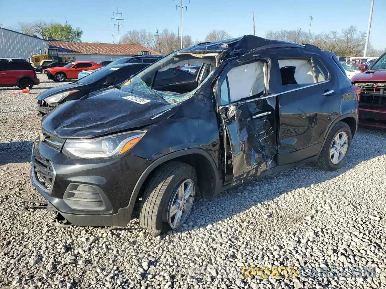1 fotografías del automóvil dañado KL7CJPSB7KB719316 CHEVROLET TRAX 2019