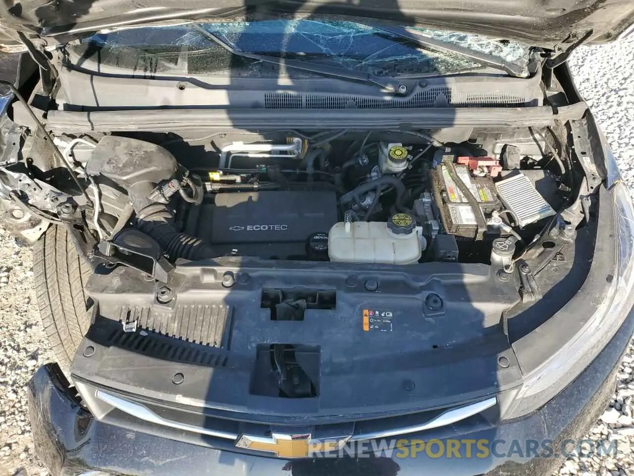 12 fotografías del automóvil dañado KL7CJPSB7KB719316 CHEVROLET TRAX 2019