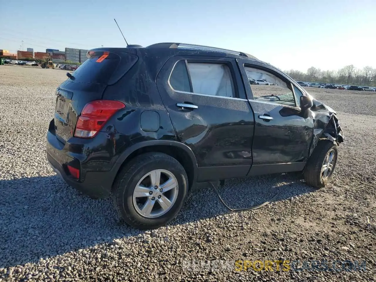 3 fotografías del automóvil dañado KL7CJPSB7KB719316 CHEVROLET TRAX 2019