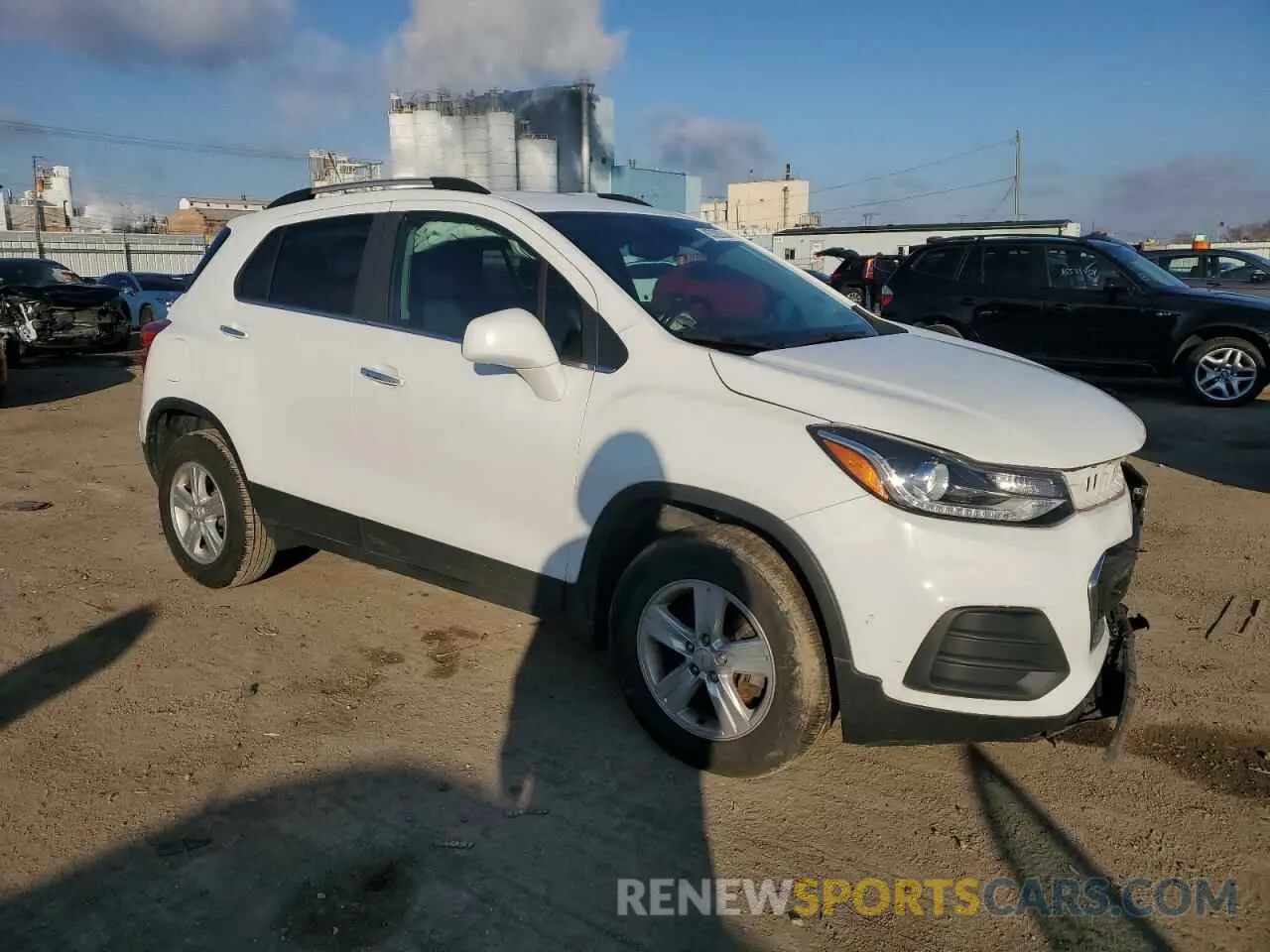 4 fotografías del automóvil dañado KL7CJPSB7KB751523 CHEVROLET TRAX 2019