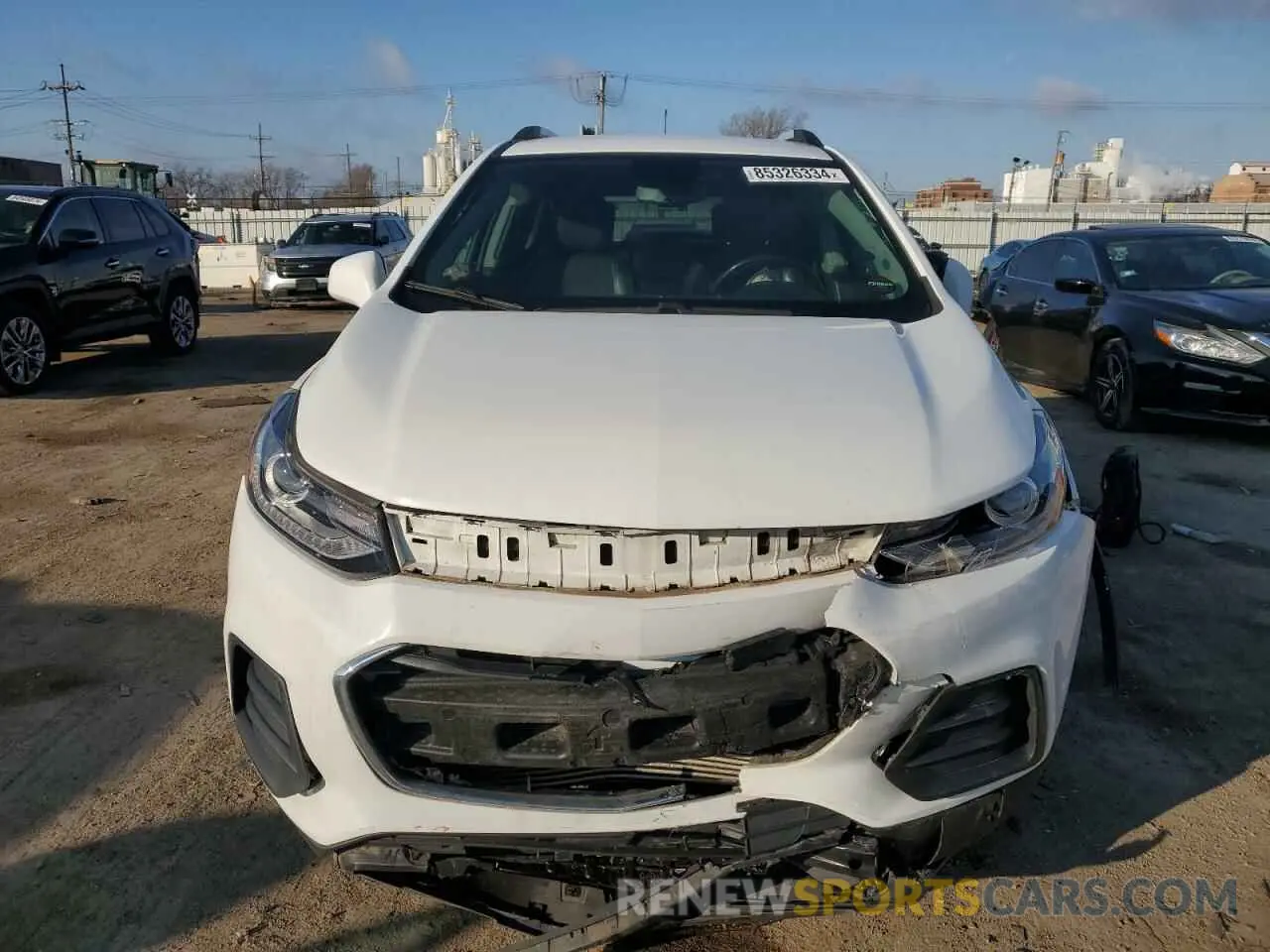 5 fotografías del automóvil dañado KL7CJPSB7KB751523 CHEVROLET TRAX 2019